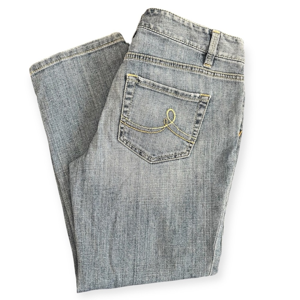 Loft Straight Leg Crop Pants - Picture 3 of 9